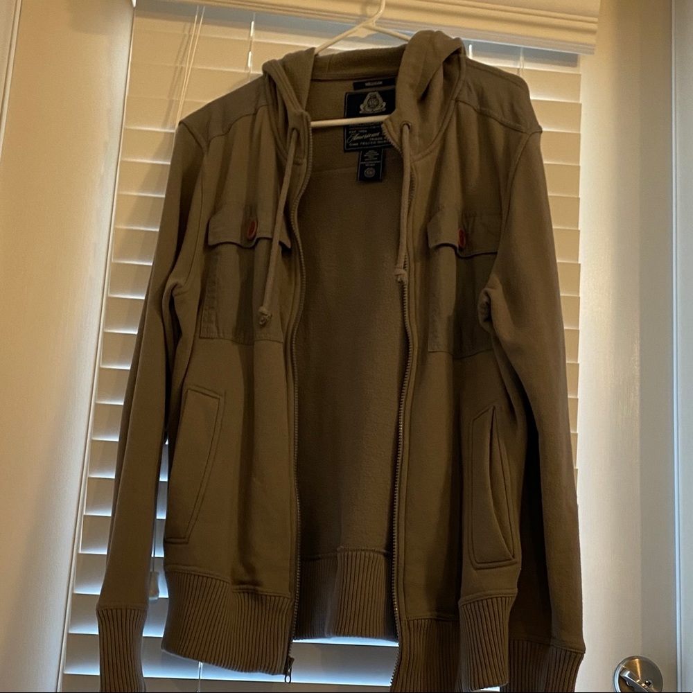 American Rag Grey Hoodie Zip up